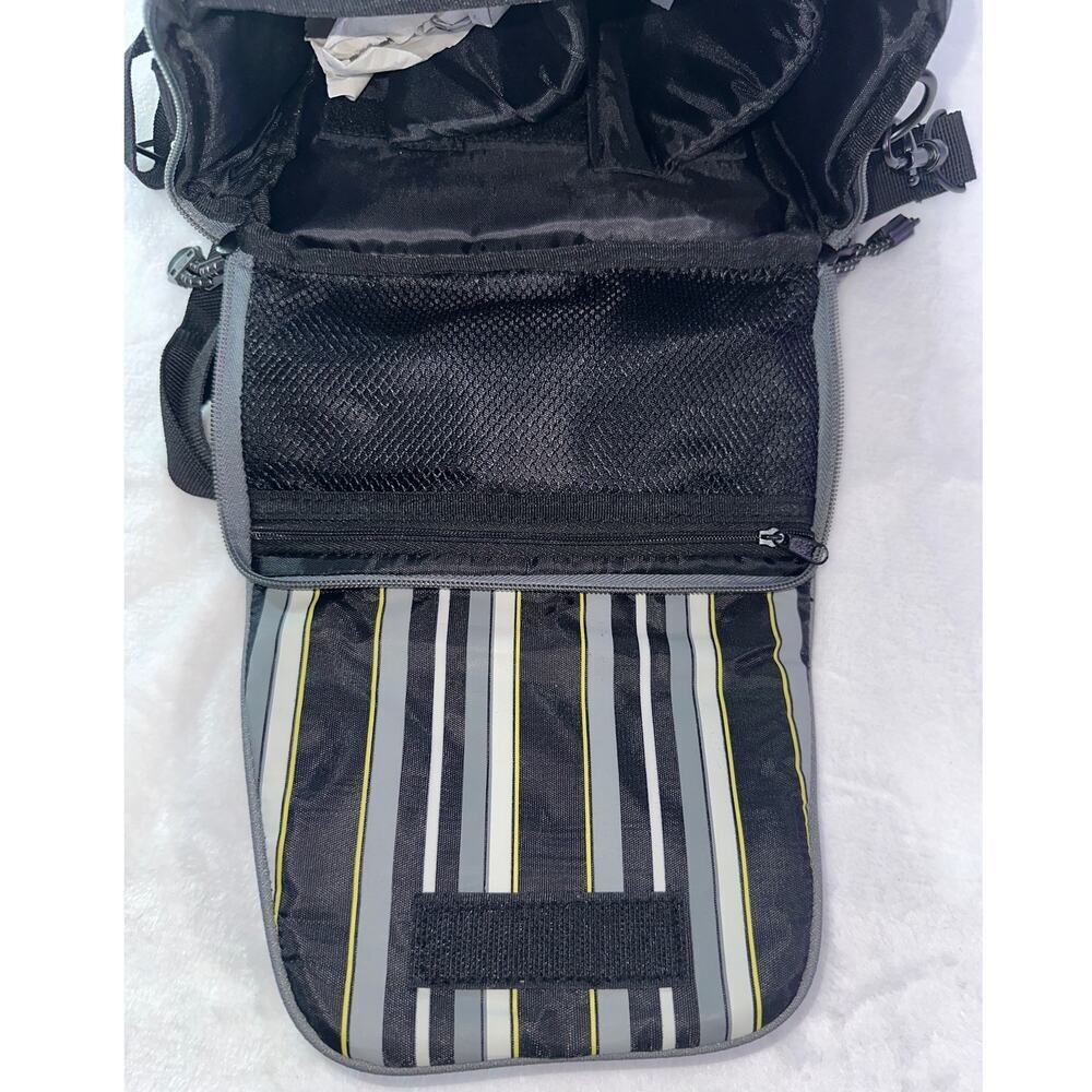 Eddie Bauer Gray and Black SLR Camera Bag New With Tags - Picture 8 of 11